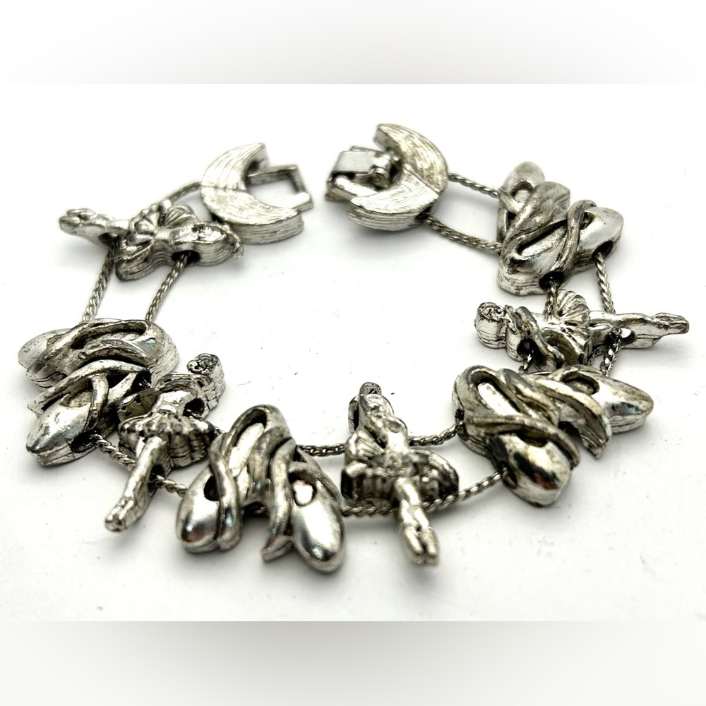 Ballerina Bracelet - Silver Tone